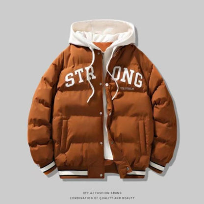 Men's hooded tracksuit for autumn and winter