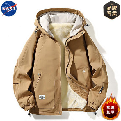 NASA Arctic Fusion Thermal Command Hooded Jacket