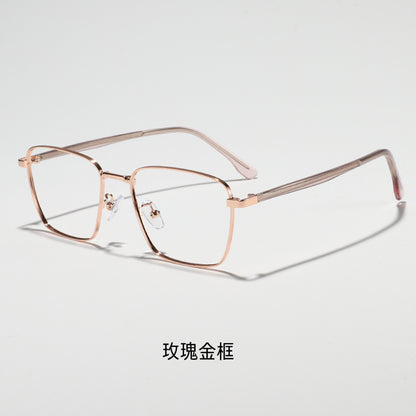 Stylish square frame, gold wire design