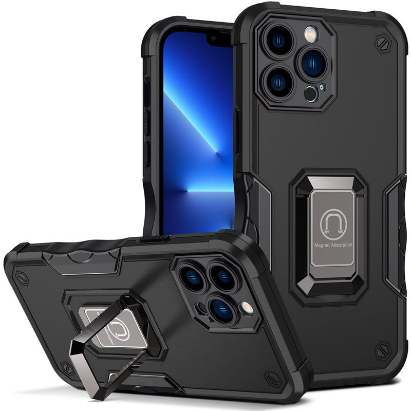Military Flag Ring Case for iPhone