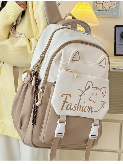 Simple Korean backpack