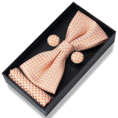 Striped Bow Tie Gift Set