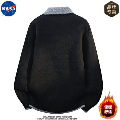 NASA Men's Two-Piece Knit Sweater