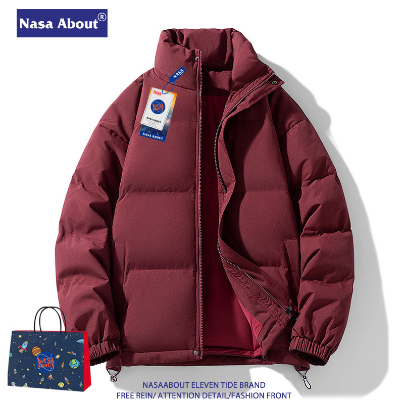 AstroTherm NASA Winter Thickened Collar Puffer Jacket