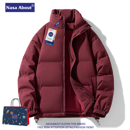 AstroTherm NASA Winter Thickened Collar Puffer Jacket