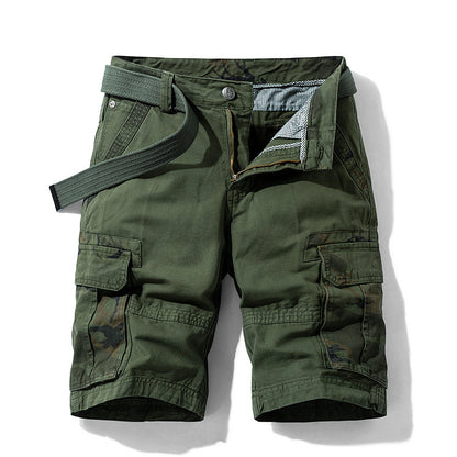 Men's camo cargo shorts