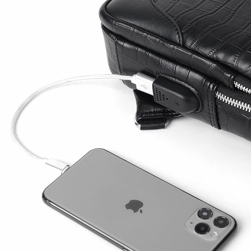 PureLeather Business Sling