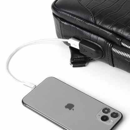 PureLeather Business Sling