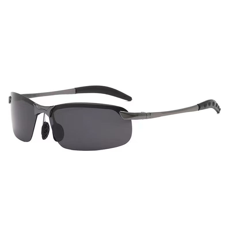 Men's polarized sunglasses.