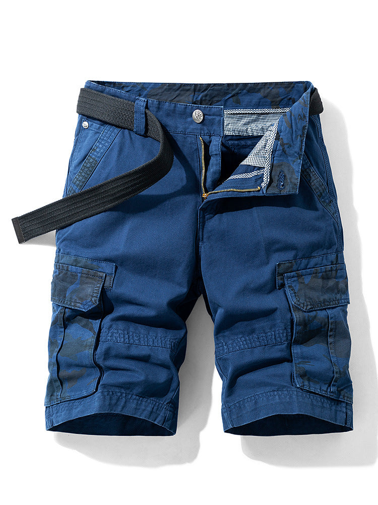 Men's camo cargo shorts