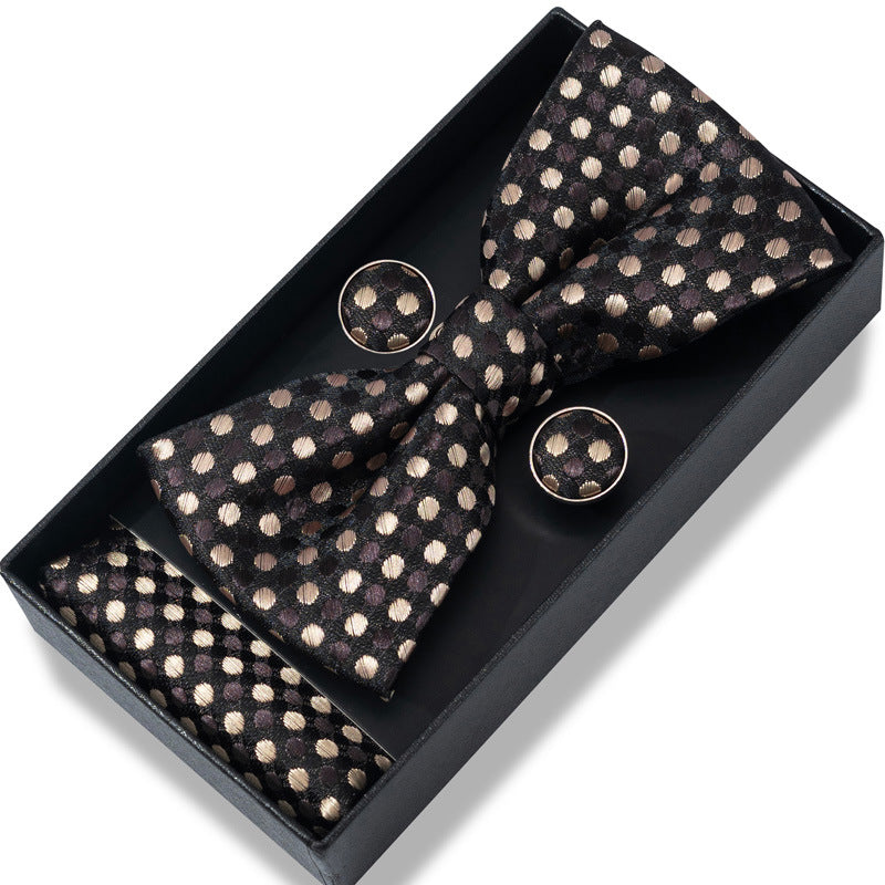 Striped Bow Tie Gift Set