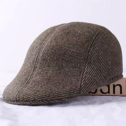 Retro Wool Peaked Beret Hat