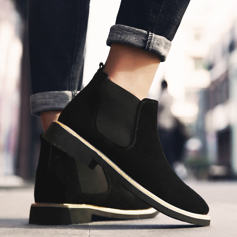 Urban Forge Max Leather Chelsea Martin Boots