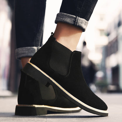Urban Forge Max Leather Chelsea Martin Boots