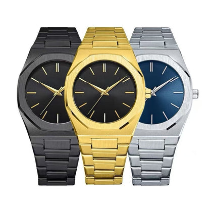 Trade cross-border Swiss brand steel belt watch