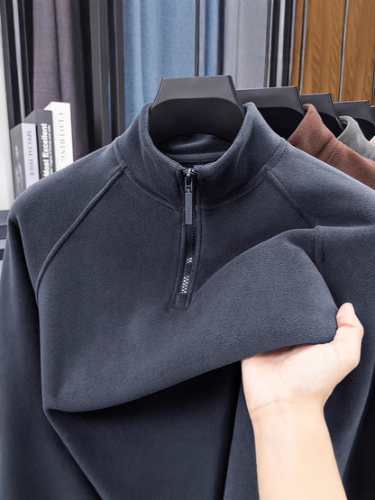Velvora Flex Zip Thermal Sweatshirt