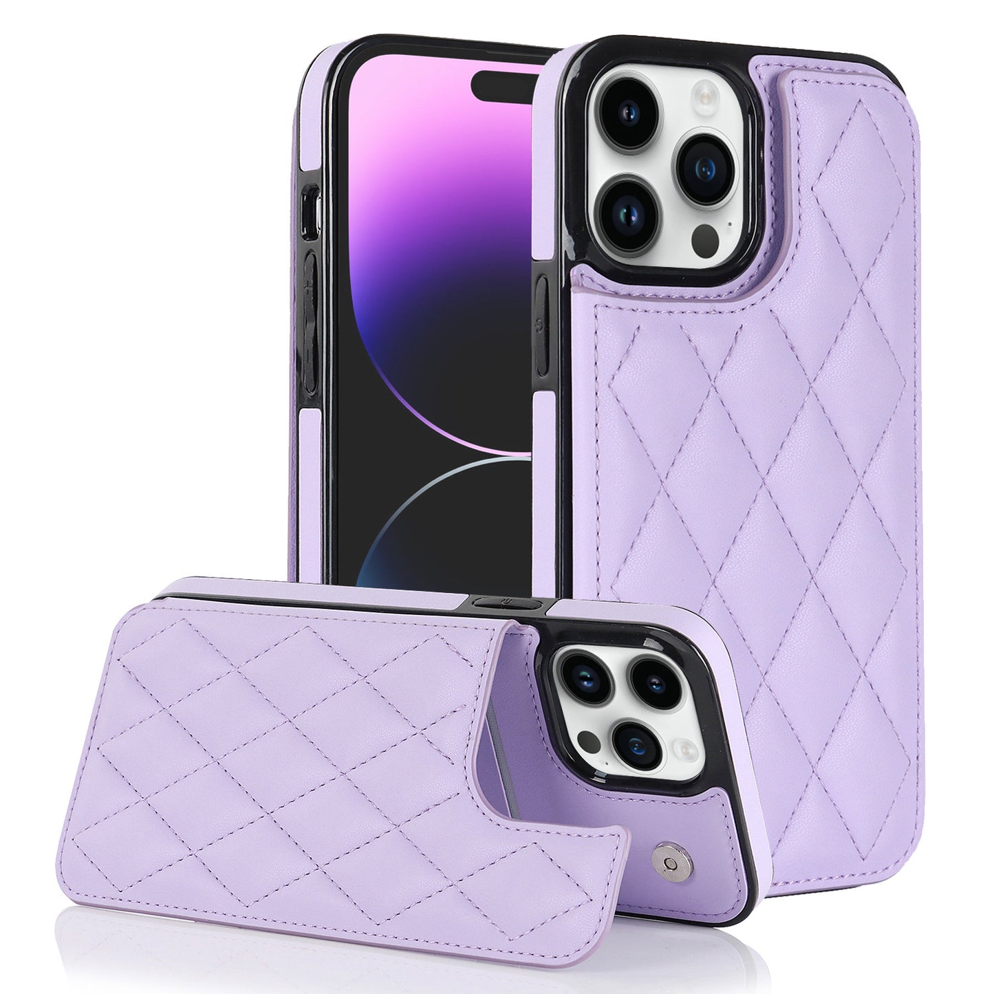 Aroma Buckle Sheep skin Series  Double-Buckle Fragrance Case for iPhone