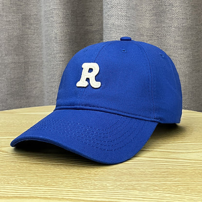 Korean R Letter Unisex Cap