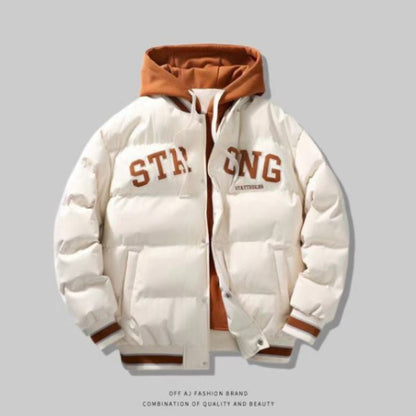 Men's hooded tracksuit for autumn and winter
