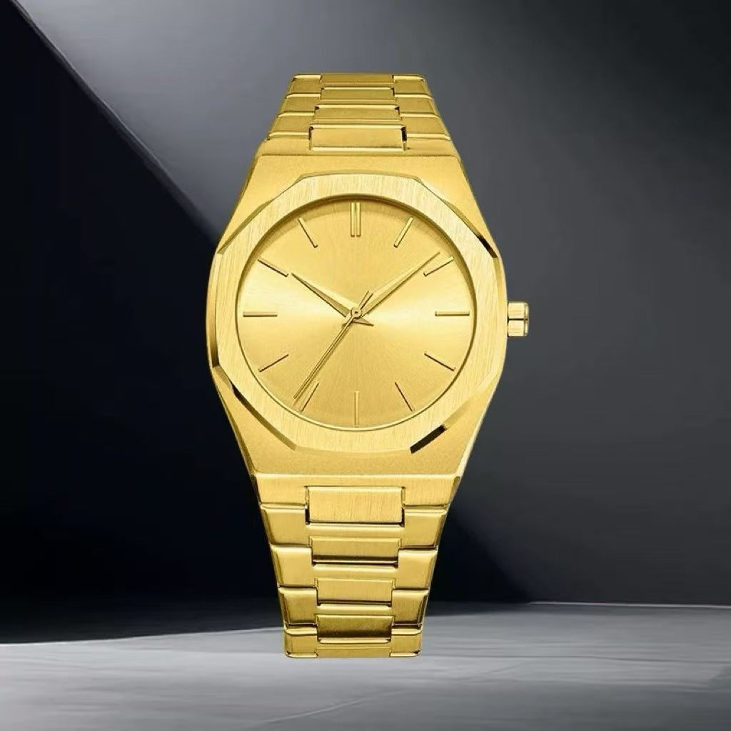 Trade cross-border Swiss brand steel belt watch