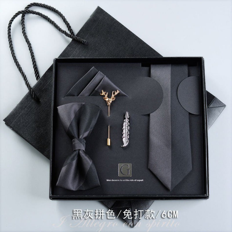 Prestige Tie & Bow Set Gift Box