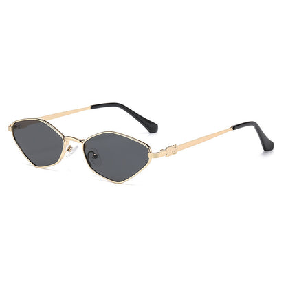 Retro Metal Frame Street Sunglasses