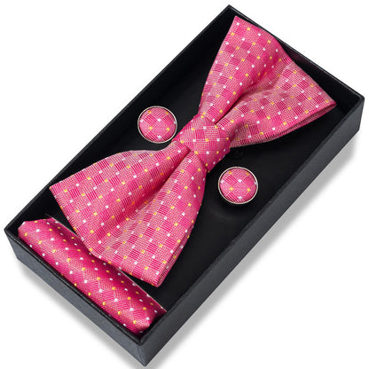 Striped Bow Tie Gift Set