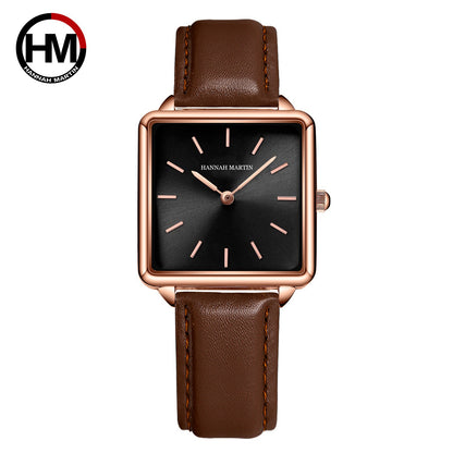 Korean Minimalist Women’s Square Watch