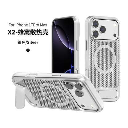 Bracket & Cooling Case for Apple 17 Pro / 16 Plus / Huawei P70