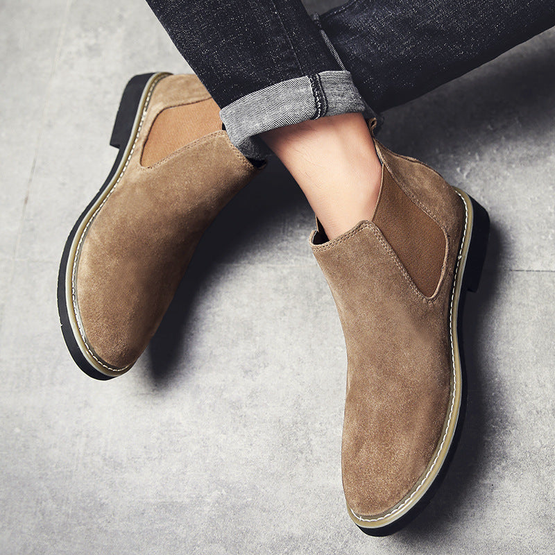 Urban Forge Max Leather Chelsea Martin Boots