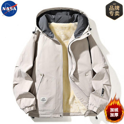 NASA Arctic Fusion Thermal Command Hooded Jacket