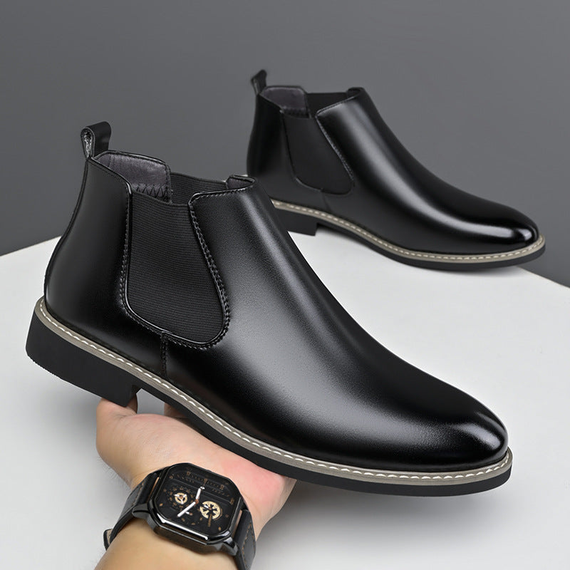 Urban Forge Max Leather Chelsea Martin Boots