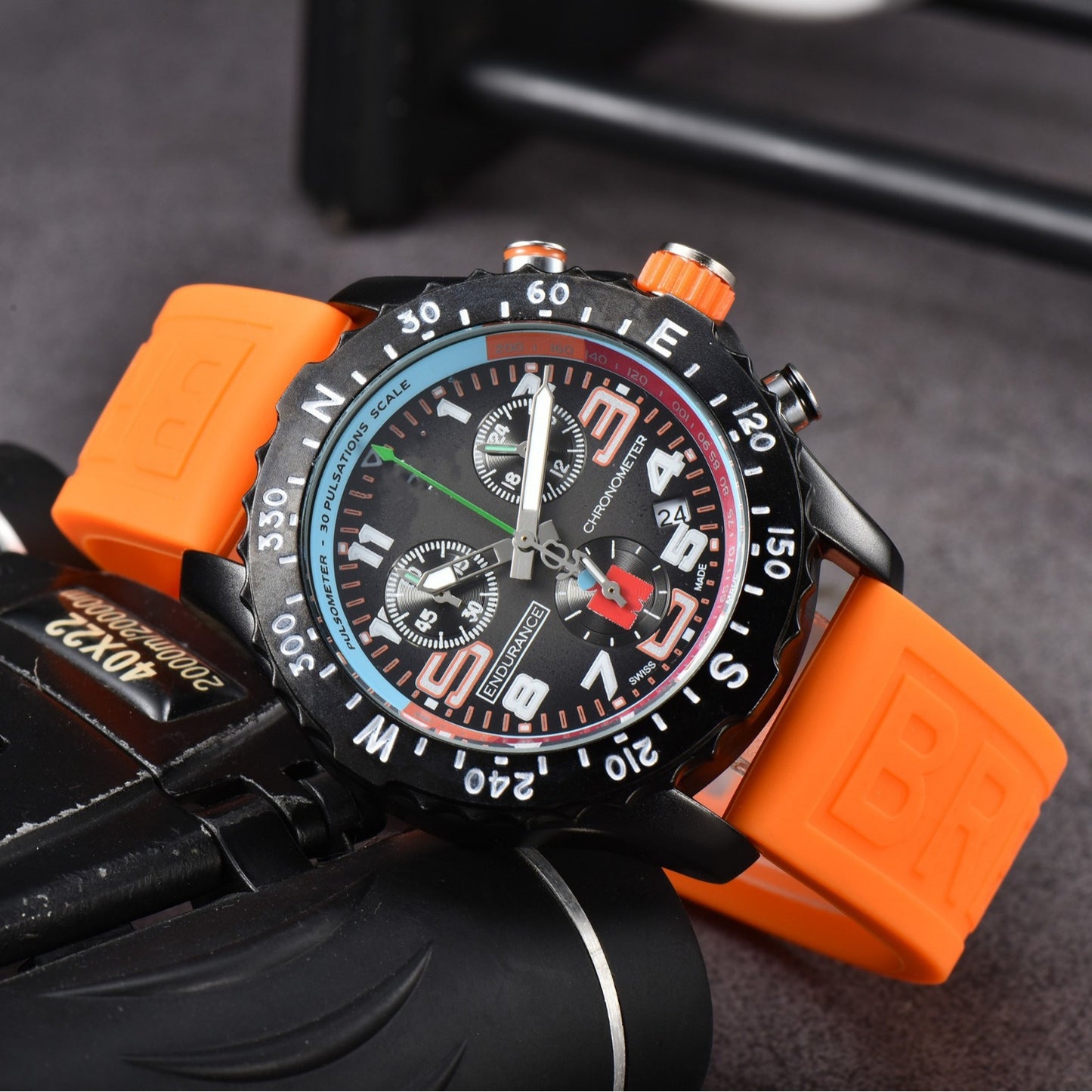 Apex Motion Pro Rubber Belt Watches
