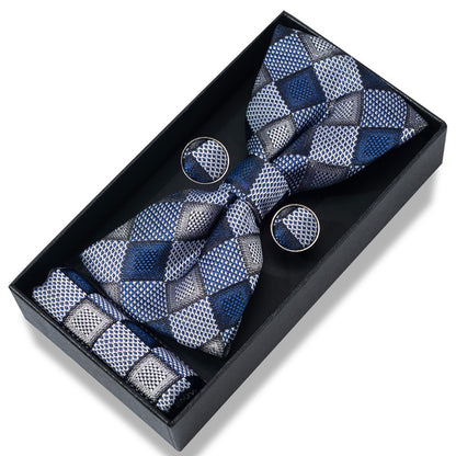 Striped Bow Tie Gift Set
