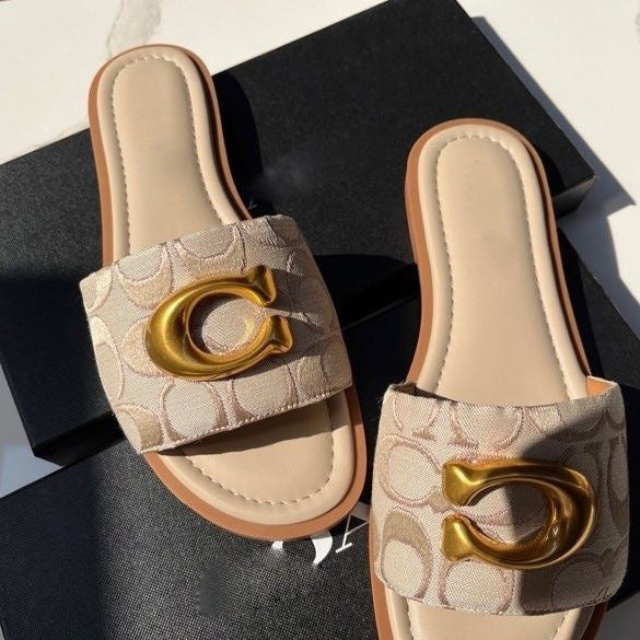 Aurelle Breeze 2025 Casual Canvas Sandal Slippers
