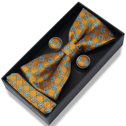 Striped Bow Tie Gift Set