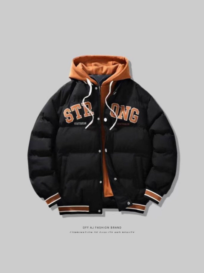 Men's hooded tracksuit for autumn and winter