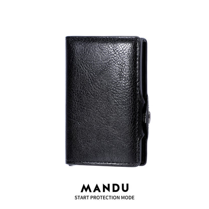 Ultra-Light Multi-Card Aluminum Case with PU Finish