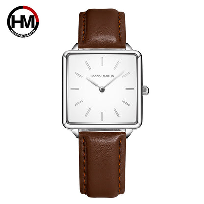 Korean Minimalist Women’s Square Watch