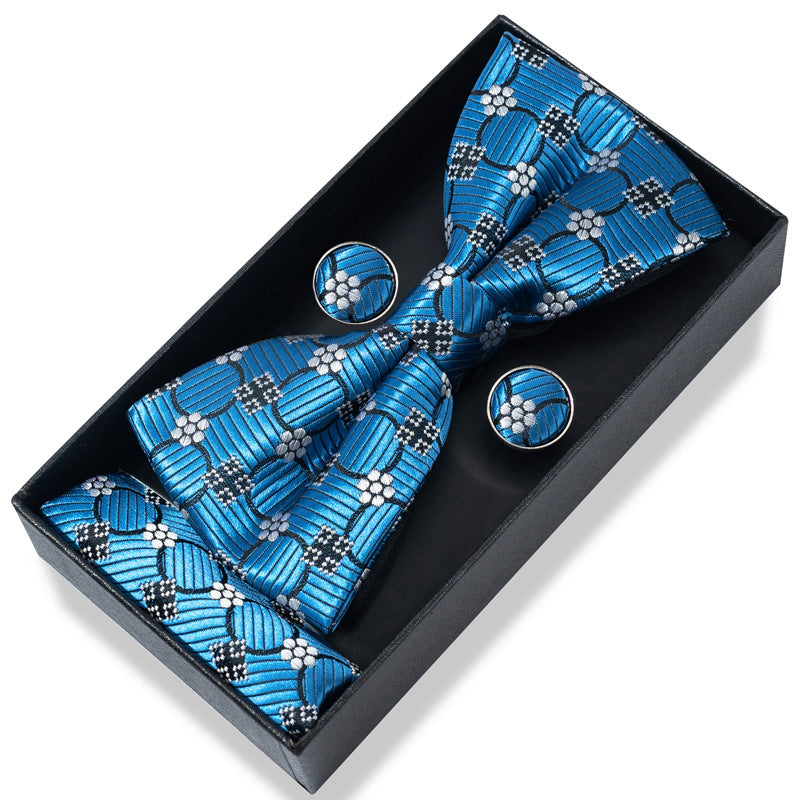 Striped Bow Tie Gift Set