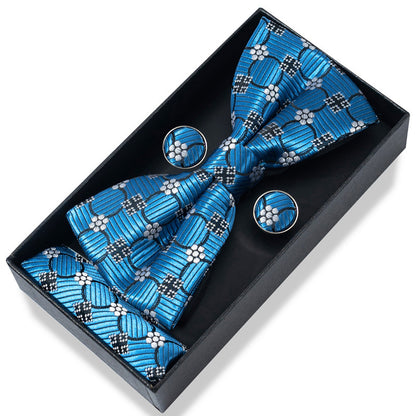 Striped Bow Tie Gift Set