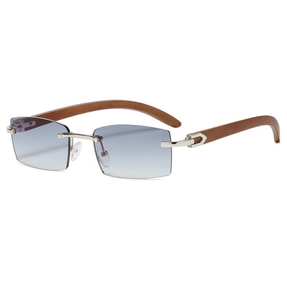Men's Ultra Clear Rimless Sunglasses