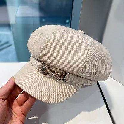 Kyoto Retro Octagonal Beret Hat