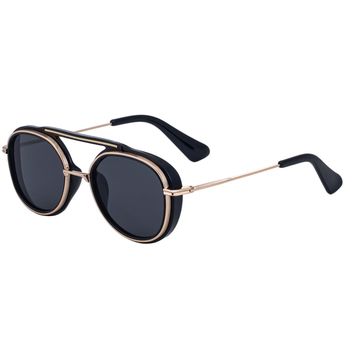 KAJILA Men Retro Punk Style Outdoor Sunglasses