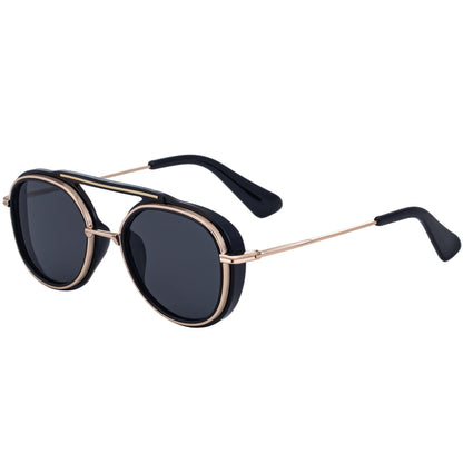KAJILA Men Retro Punk Style Outdoor Sunglasses