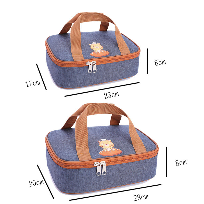 Beudur Bread Bear Insulated Lunch Bag