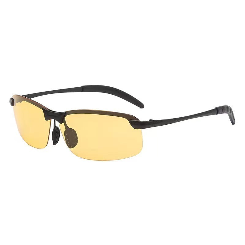 Men's polarized sunglasses.