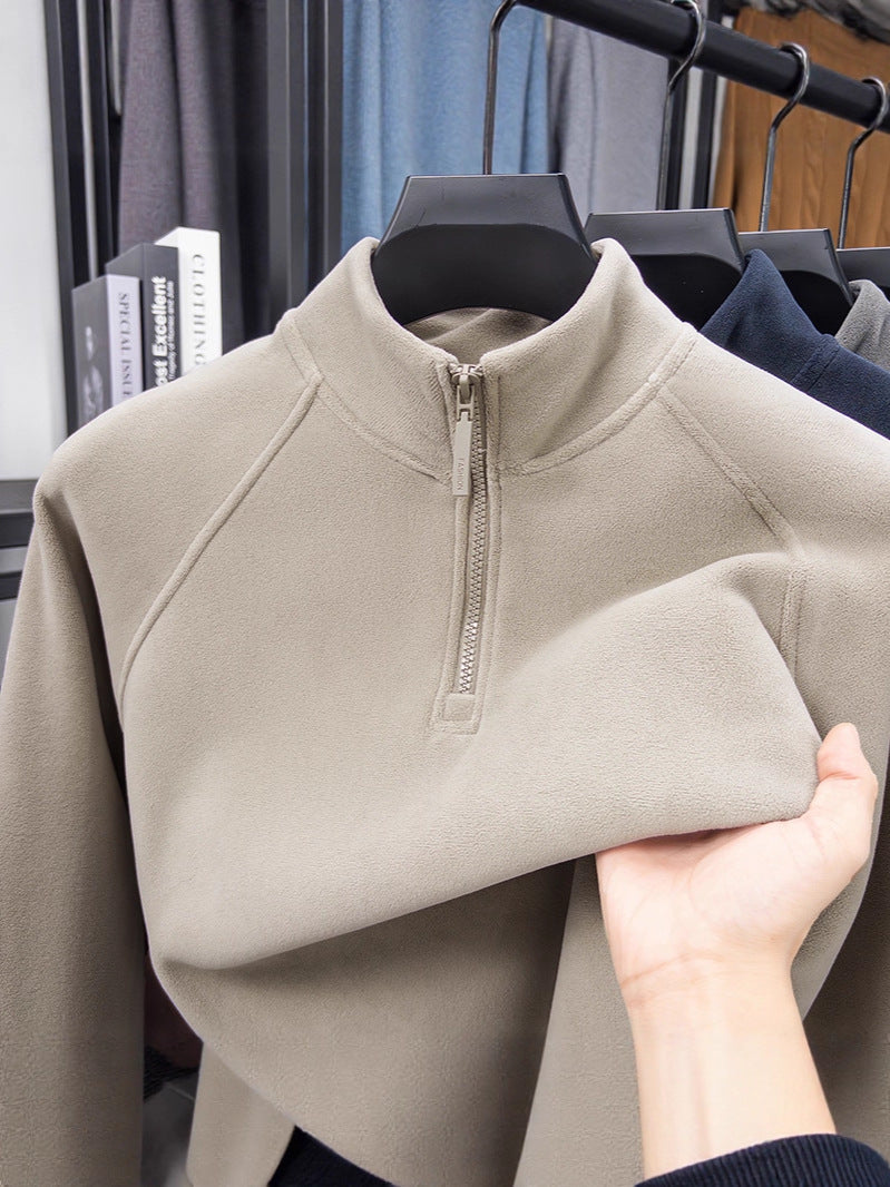 Velvora Flex Zip Thermal Sweatshirt