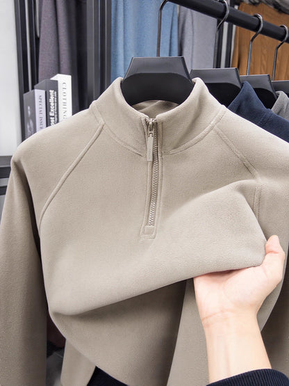 Velvora Flex Zip Thermal Sweatshirt