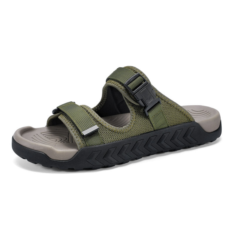 Men's Comfort Beach Flip-Flops  Soft Sole Casual Summer Sandals